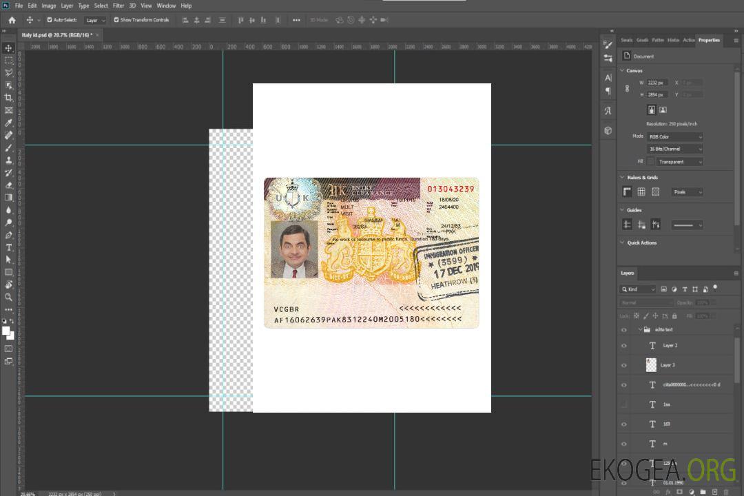 Visa pour le Royaume-Uni 2019-présent template
